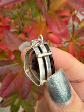 Load image into Gallery viewer, Faceted Smoky Quartz 925 Sterling Silver Pendant
