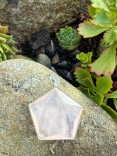 Load image into Gallery viewer, Rose Quartz Pentagram Pendant
