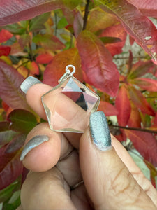 Quartz Pentagram Pendant