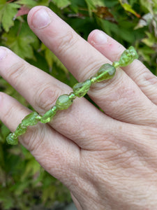 Peridot chip Bracelet