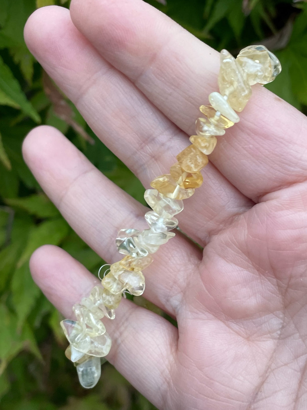 Citrine chip Bracelet