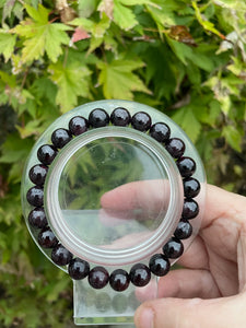 Garnet Bracelet 8mm Beads