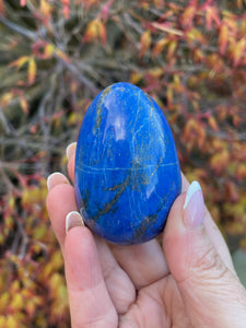 Quality Lapis Lazuli Egg Carving