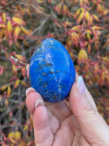 Quality Lapis Lazuli Egg Carving