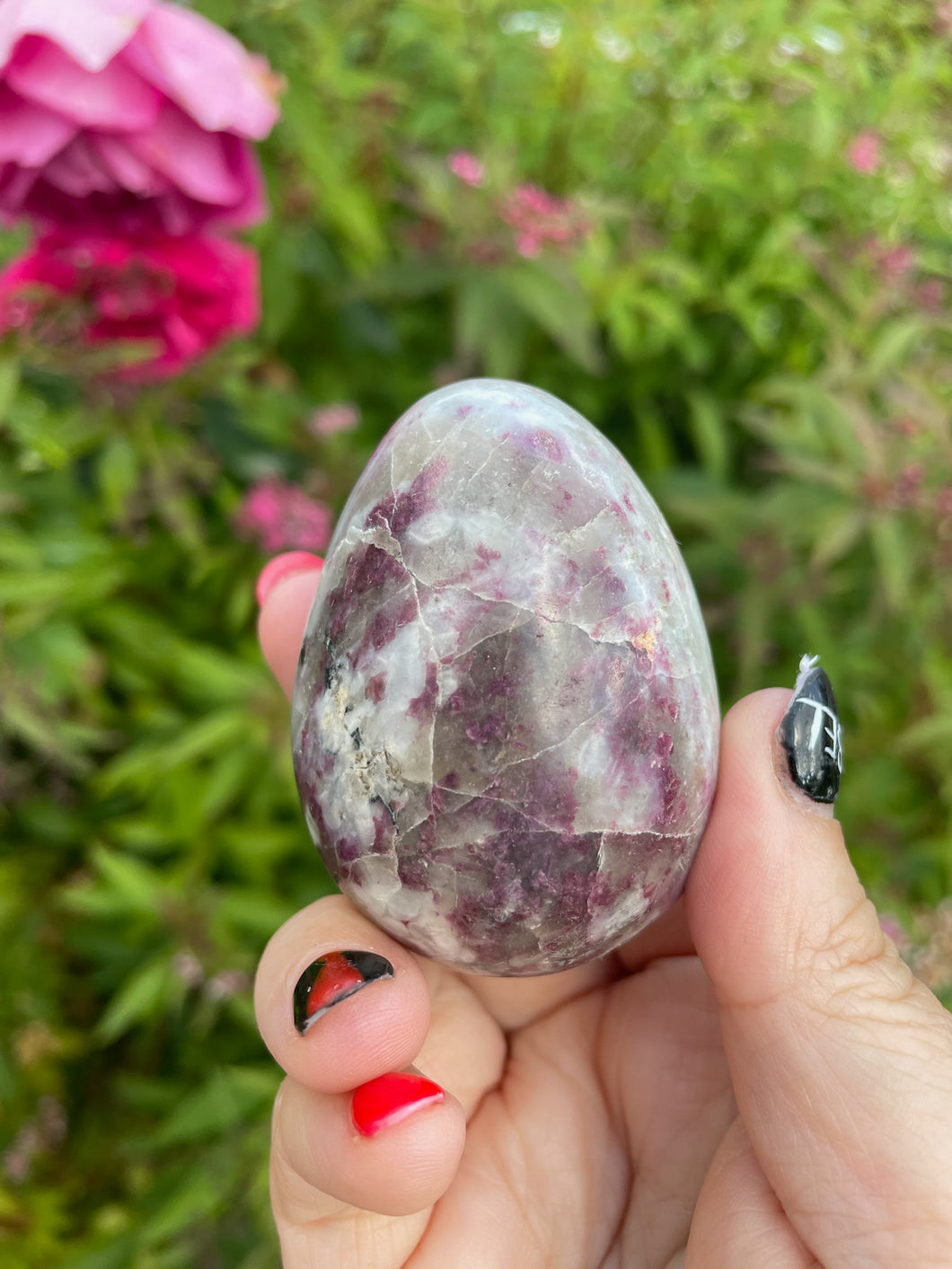 Pink Tourmaline Egg