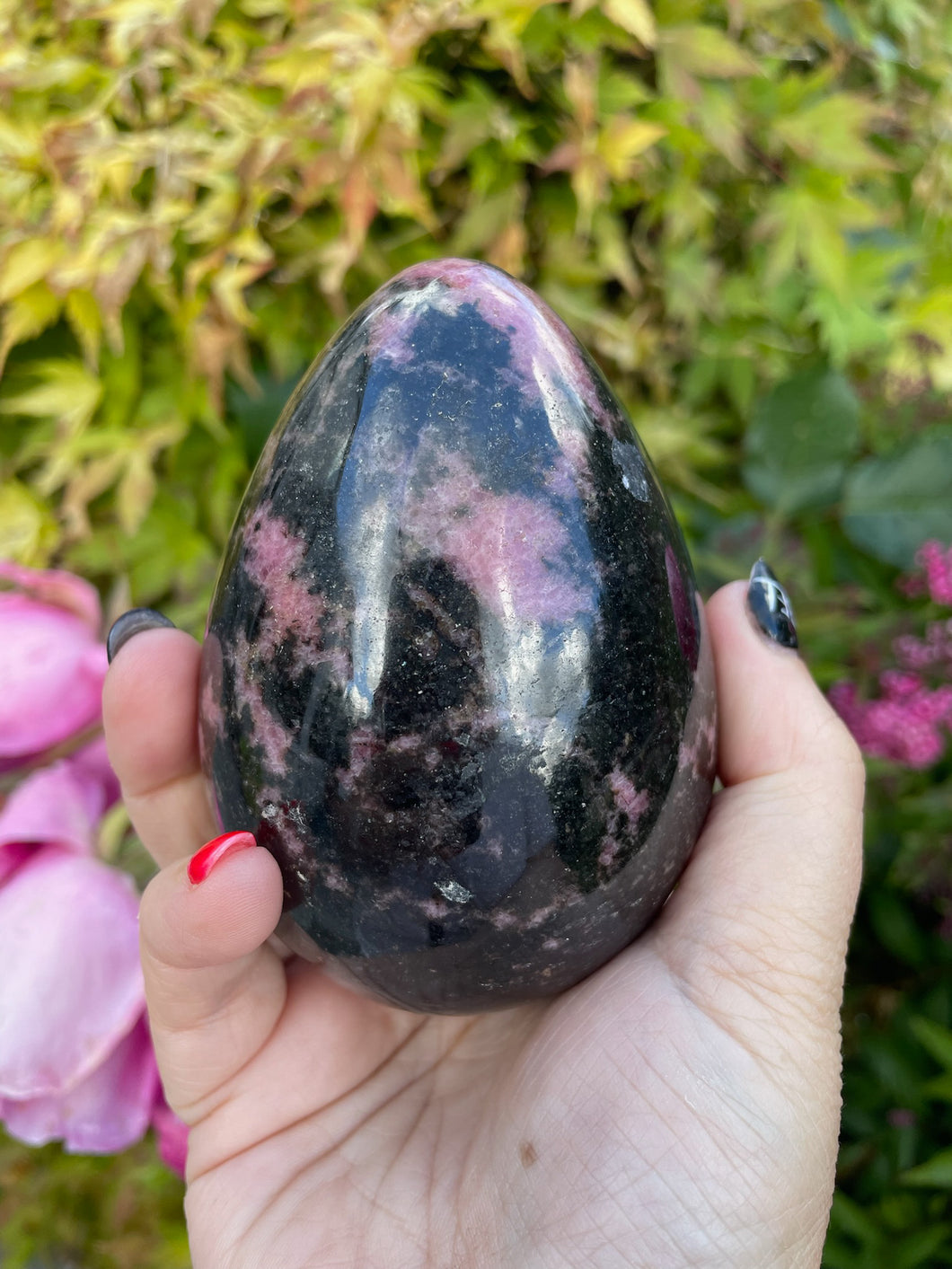 Rhodonite Egg