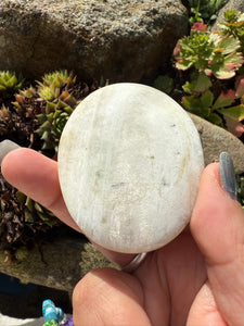 Blue Flash Moonstone Palmstone