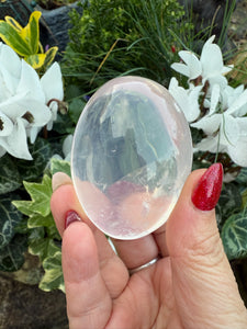 Girasol Quartz Palmstone