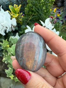 Sunset Labradorite Palmstone