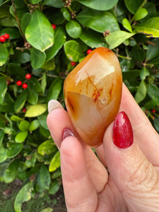 Carnelian Palmstone