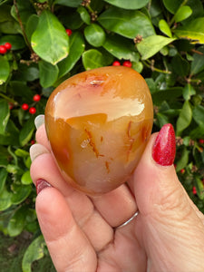 Carnelian Palmstone