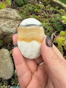 Orange Calcite Palmstone