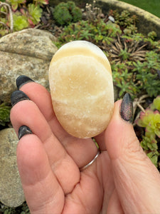 Zebra Calcite Palmstone