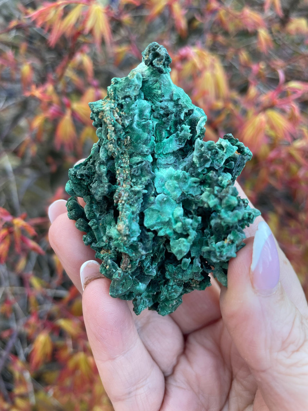 Silky Malachite Specimen