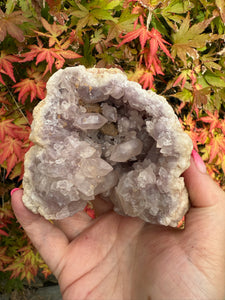 Large Pink Amethyst Nodule with Double Terminated