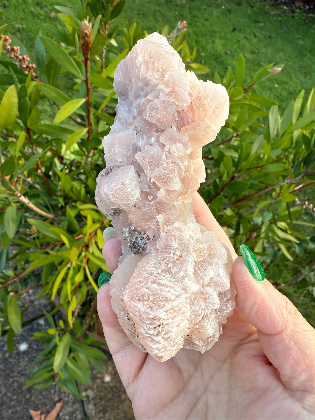 Pink Calcite Specimen