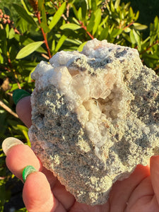 Calcite and Analcime Specimen from UK