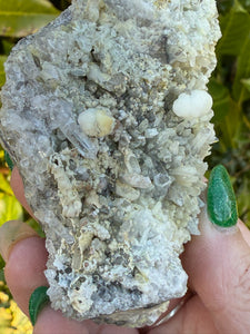 Wavellite and Quartz Specimen from Bolivia