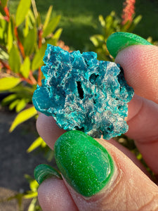 Gem Silica with Chrysocolla and Opal Specimen