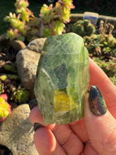 Load image into Gallery viewer, Gemmy Polished Diopside Specimen
