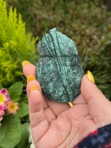 Polished Malachite Stalactite Specimen