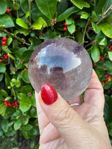 Quality Phantom Amethyst Sphere