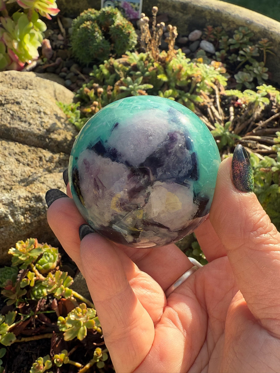 Fluorite Sphere