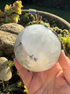 Uv Reactive Volcano Agate Sphere