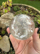 Load image into Gallery viewer, Quartz Sphere with Rainbows and Phantom
