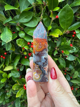 Load image into Gallery viewer, Incredible Crazy Lace Agate Tower from Mexico
