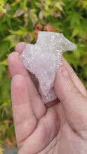 Load and play video in Gallery viewer, Crystalline Rose Quartz Specimen
