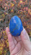 Load and play video in Gallery viewer, Quality Lapis Lazuli Egg Carving
