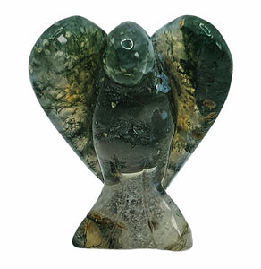 Moss Agate Angel